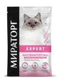 Winner EXPERT Gastrointestinal Корм сухой для кошек бережная забота о пищеварении 1,5 кг