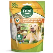 Triol Кальцинированные косточки с курицей для собак, 70г