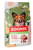 ZOONIK сухой корм для собак мелких пород Мясное ассорти с ягодами, 