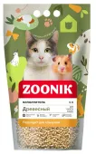 Зооник Наполнитель древесный для кошек, 5 л