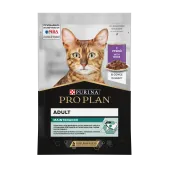 Pro Plan Adult Nutri Savour, для взрослых кошек, с уткой в соусе, 85 г