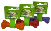 Зооник Игрушка для собак "Кость литая малая" 11 см