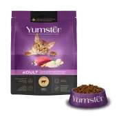 Yumster Сухой корм с говядиной для взрослых кошек