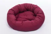 Dog Gone Smart Нано лежанка овальная Donut, вишневый, NEW, 87,5 см