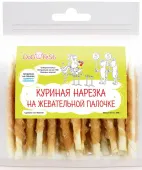 DOG FEST Куриная нарезка на жевательной палочке, 500 г
