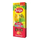 Happy Jungle Палочки для птиц, мед и ягоды, 3 шт. 90 г