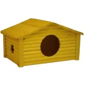 Green Farm Домик-купалка для шиншилл деревянный, 39,2*22,8 см