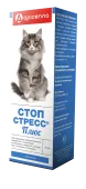 Apicenna Стоп-Стресс плюс, успокаивающие капли для кошек, 30 мл