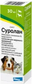 JANSSEN Капли ушные Суролан для кошек и собак, от отита и дерматита, 30 мл