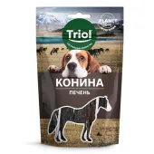 Triol Лакомство для собак PLANET FOOD "Печень конская", 50г