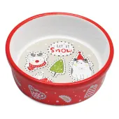 Triol Миска керамическая "Снежок", 0,25л, серия NEW YEAR