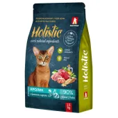 Зоогурман Holistic сухой корм для кошек, с кроликом, брокколи и цукини, 1,5 кг