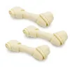 Triol Косточки жевательные узловые белые, 10см (уп.3шт.), серия DENTAL