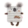 GiGwi Игрушка для собак Коала с пищалкой 16см, серия PLUSH FRIENDZ