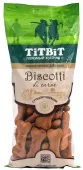 TiTBiT Лакомство для собак Biscotti Печенье с рубцом говяжьим, 350 г