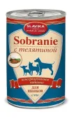 Славика Собрание для щенков с телятиной, 970 г