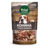 Triol LOCAL FOOD Лакомство для собак "Трахея конская в колечках", 30г