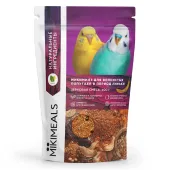 MIKIMEALS Корм для волнистых попугаев в период линьки 400 г