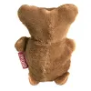 GiGwi Игрушка для собак Мишка с пищалками 10см, серия PLUSH FRIENDZ