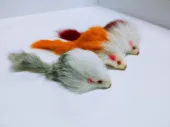 Кулешов Игрушка для кошек Мышь, 5 см, натуральный мех № 7