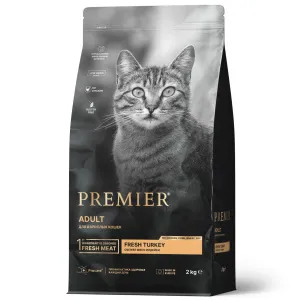 PREMIER Cat Turkey ADULT (Свежая индейка для кошек)