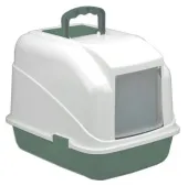 Чистый котик Туалет для кошек закрытый, с фильтром 50 × 40 × 41 см
