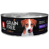 Зоогурман Grain Free, консервы для собак, Телятина, 100 г