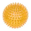 Мяч массажный 9 см прозрачный Crystal (Желтый (590C-9))