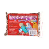 Эльф Сорбент кормовой "Вермикулит" для птиц, пакет 80 мл