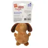 GiGwi Игрушка для собак Собака с пищалками 13см, серия PLUSH FRIENDZ