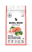 BOWL WOW Fresh Meat Корм сухой с лососем, белой рыбой и брокколи для стерилизованных кошек, 1,5 кг