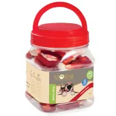Molina Лакомство для собак Утиные ножки, ведро, 400 г