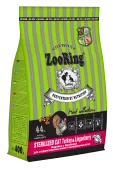 ZOORING Sterilized CAT TURKEY&Lingonberry Сухой корм для стерилизованных кошек и кастрированных котов всех пород Индейка с брусникой