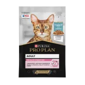 Pro Plan Delicate Digestion, влажный корм для кошек с чувствительным пищеварением с океанической рыбой в соусе, 85 г