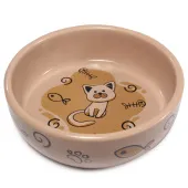 Triol Миска керамическая "Кошечка", 0,35л