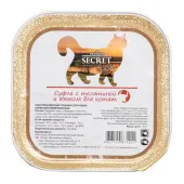 Secret Life Forse консервы для котят суфле с телятиной и языком (ламистр), 100 г