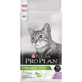 Pro Plan Sterilised для стерилизованных кошек и кастрированных котов с индейкой