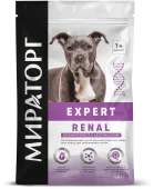 Winner EXPERT Renal Корм сухой для взрослых собак всех пород Бережная забота о здоровье почек, 1,5 кг