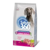 Salute 360 корм для собак средних и крупных пород, индейка, ячмень,