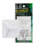 BARBUS Тройник для воздушной трубки Ф-4 мм, 2 шт