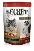 Secret Life Forse Влажный корм для кошек курица в соусе, 85 г