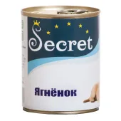 Secret Консервы для щенков ягненок, 850 г