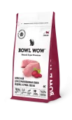 BOWL WOW Корм сухой для стерилизованных кошек с индейкой и свеклой, 4 кг